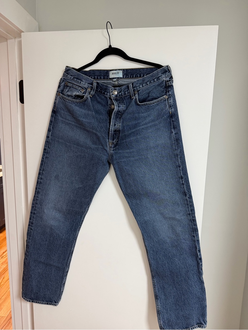 Agolde 90s pinch waist Mid Wash Blue Jeans